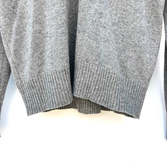 Vintage Men’s Allen Solly Cashmere V-Neck Sweater Grey Gray Medium Scottish - Picture 5 of 8